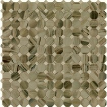 Cisa Ceramiche Jurassic Mosaico Chesterfild Mix Brown 1