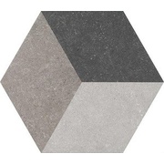 Напольная плитка Codicer Traffic 3D Grey Hex 25