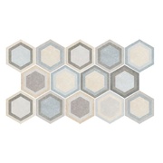 Напольная плитка Codicer Traffic Hexagon Hexacolor
