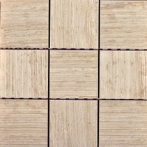 Coem Millerighe Mosaico Damier Caramel