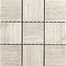 Coem Millerighe Mosaico Damier Platinum White