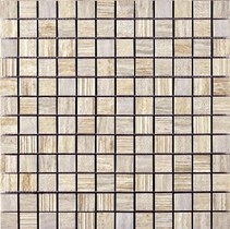 Coem Millerighe Mosaico Decorato Platinum White-caramel