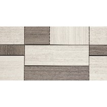 Coem Millerighe Mosaico Mix Platinum White-greige