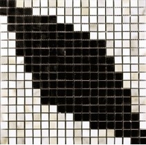 Coem Pietra Splendente Mosaico Foglie Calacatta