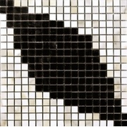 Декор Coem Pietra Splendente Mosaico Foglie Calacatta
