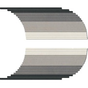 Декор Coem Tinte Unite Xs Degrade Semitondo Sx-dx Cold