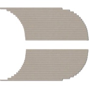 Декор Coem Tinte Unite Xs Semitondo Sx-dx 13 Havana