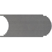 Декор Coem Tinte Unite Xs Tondo 05 Anthracite
