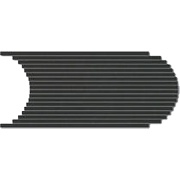 Декор Coem Tinte Unite Xs Tondo 17 Warm Black