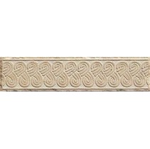 Coem Travertino Romano Al Contro Intreccio Fascia Beige