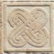 Декор Coem Travertino Romano Al Contro Intreccio Tozzetto Beige
