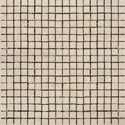 Декор Coem Travertino Romano Al Verso Mosaico White 1,5x1,5