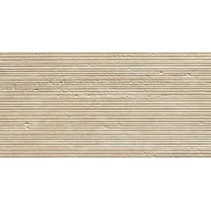 Coem Travertino Romano Scanalato Decoro Millerighe Beige