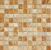 Colori Viva Natural Stone CV20051 Mos.Nat./Polished Golden Travertin 2.5x2.5