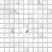 Мозаика Colori Viva Natural Stone CV20055 Mos.Polished Statuary Vein 2.5x2.5