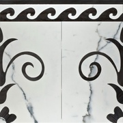 Настенная плитка Colorker Bellagio Dark Cenefa Pulido