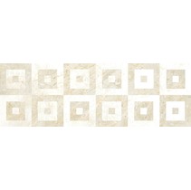 Colorker Crema Marfil Decorado Square