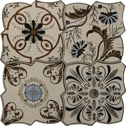 Напольная плитка Cristacer Carnaby Pav. Decor Silver