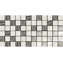 Dado Ceramica Alterego Mosaico Platino Bianco