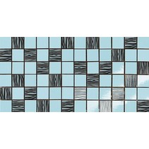 Dado Ceramica Alterego Mosaico Platino Celeste