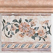 Цоколь Del Conca Ambre di soanne rosa F (mix) Zocalo Rosa