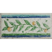 Бордюр Del Conca SP RUMAGNA Acqua-Azzuro B/SP18 Saludecio Azzurro-Acquamarina