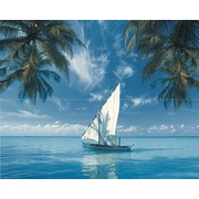 Панно Ceradim Ocean Sailboat