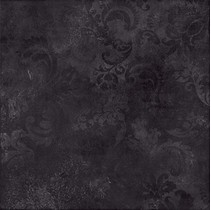 Dom Ceramiche Ka Nero Flowers