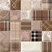Настенная плитка Dual Gres Look Mosaico Look Marron Плитка настенная 25х25