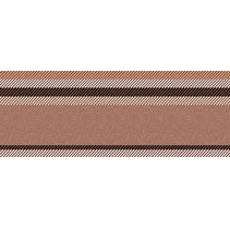 Dual Gres Look Cenefa Marron