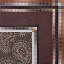 Dual Gres Paisley Angulo Marron