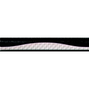 Бордюр Dual Gres Trendy Moldura Negro