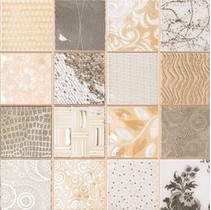 Dune Mosaico Ceramica Tiffany Marfil 186636