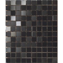 EdilCuoghi Ceramiche Candi Candi Nero Mosaico Lustro
