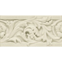 Elios Ceramica Wine Country Ivory Blossom Border
