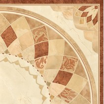 Europa Ceramica Saba Базовая Плитка Dec Duomo Esquina (Новая Rojo)