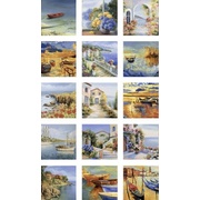 Настенная плитка Fabresa Antic Oil Decor Mix