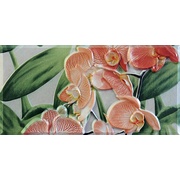 Бордюр Fabresa Orquideas Cenefa-2 Naranja