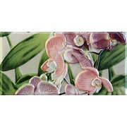 Бордюр Fabresa Orquideas Cenefa-2 Rosa
