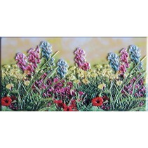 Fabresa Padronale Fiori Cenefa Hueso