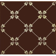 Декор Fabresa Paisley Net Decor Chocolate