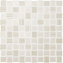 Fap Ceramiche Desert Check White Mosaico