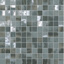 Fap Ceramiche Evoque Acciaio Silver Mosaico (2,3*2,3)