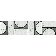 Бордюр Fap Ceramiche Evoque Sigillo Argento Mosaico Listello
