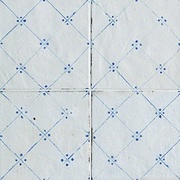 Напольная плитка Fap Ceramiche Firenze Heritage Maiolica Bianca Deco Blu