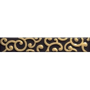 Бордюр Fap Ceramiche Infinita Damasco Nero