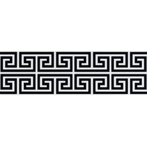 Fap Ceramiche Infinita Greca Bianco Nero RT