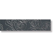 Бордюр Fap Ceramiche Infinita Rose Antracite RT