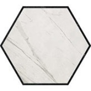 Керамогранит Fap Ceramiche Roma Deco Esagono Statuario Grafite
