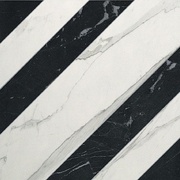 Декор Fap Ceramiche Roma Righe Statuario Grafite Matt